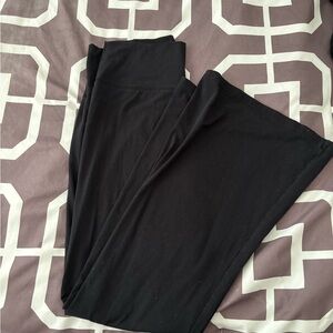 Aerie Black Boot Cut Pants